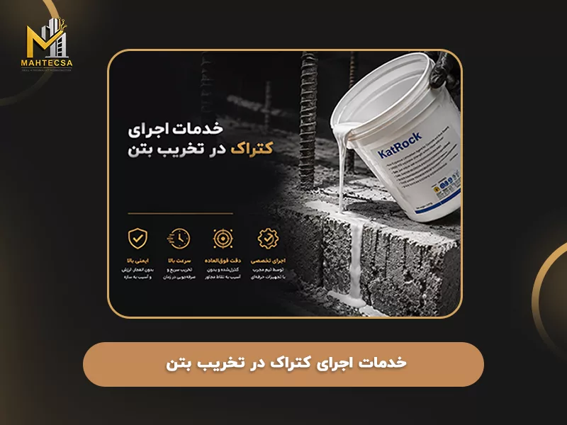 Ketrak Application Services for Concrete Demolition