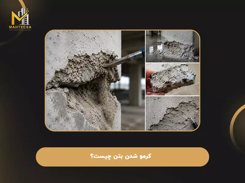 کرمو شدن بتن چیست؟