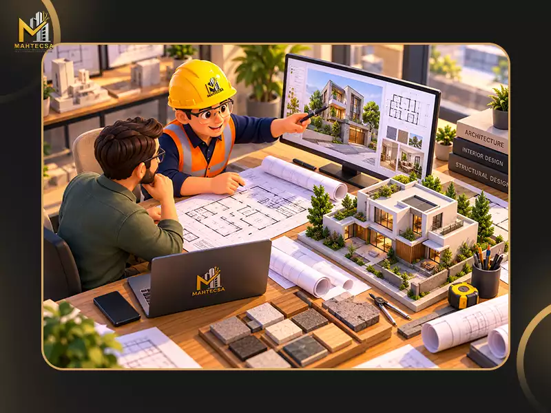 خدمات شرکت ‌ساختمانی: 1. طراحی و معماری