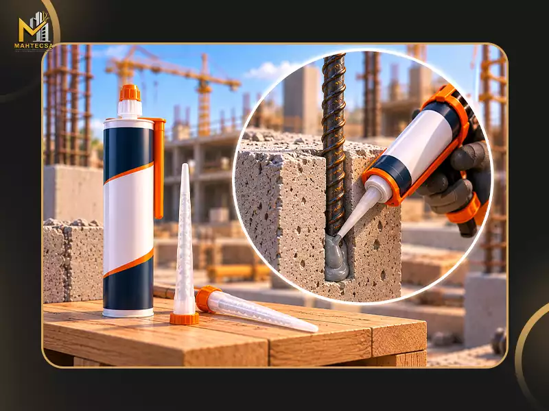 انواع چسب میلگرد از نظر بسته‌ بندی: 1. چسب کارتریجی