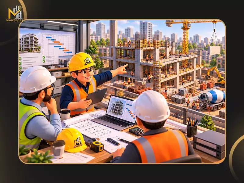 خدمات شرکت ‌ساختمانی: 4. مدیریت ساخت