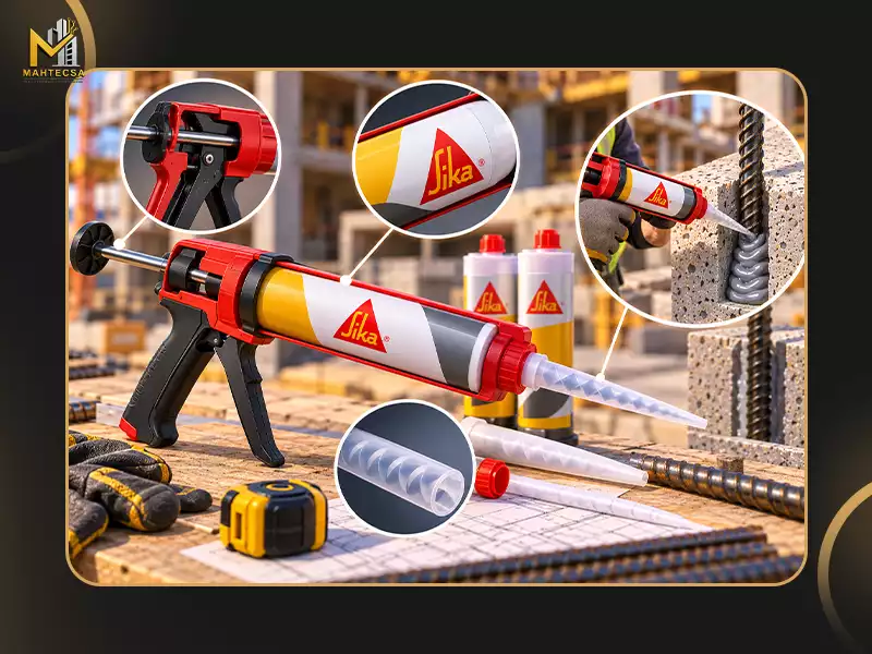 گان یا تفنگ چسب میلگرد چیست؟